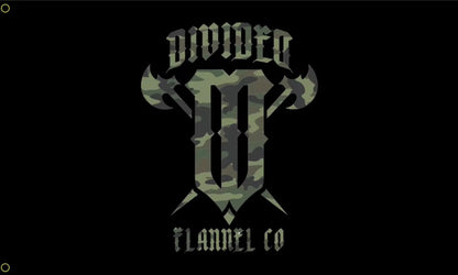 Divided Flannel Flag