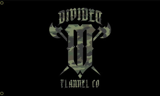 Divided Flannel Flag