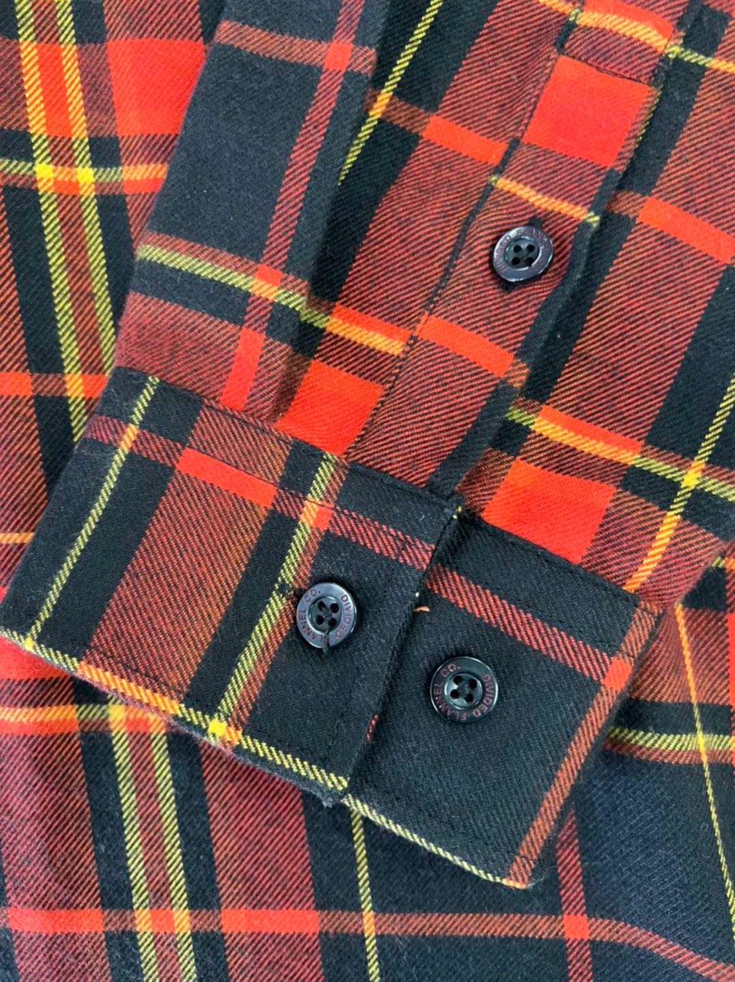 Teufel Hunden Mens Flannel Long Sleeve