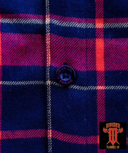 Teufel Hunden Mens Flannel Long Sleeve